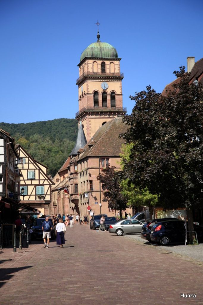 Clocher de l'église Sainte-Croix de Kaysersberg