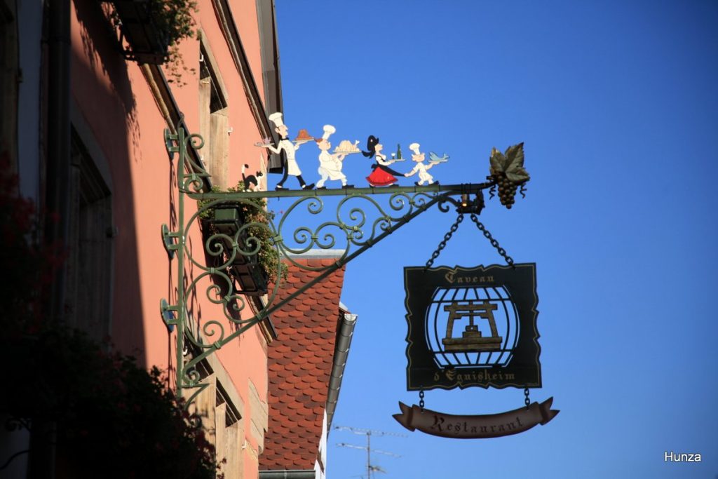 Enseigne du Caveau d'Eguisheim