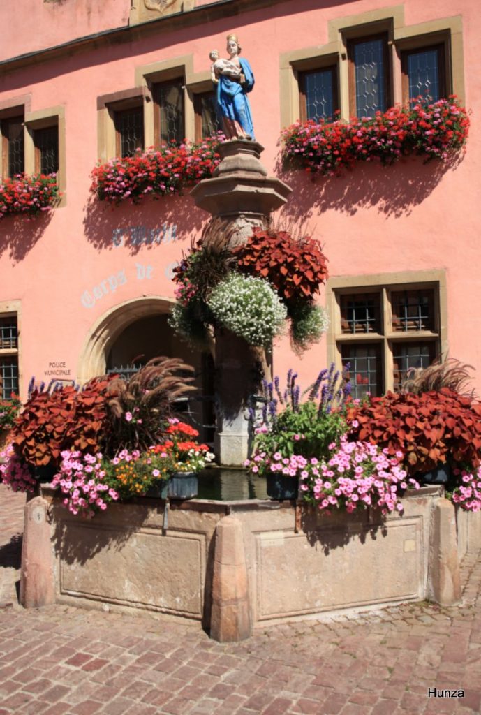 Fontaine Stockbrunna à Turckheim