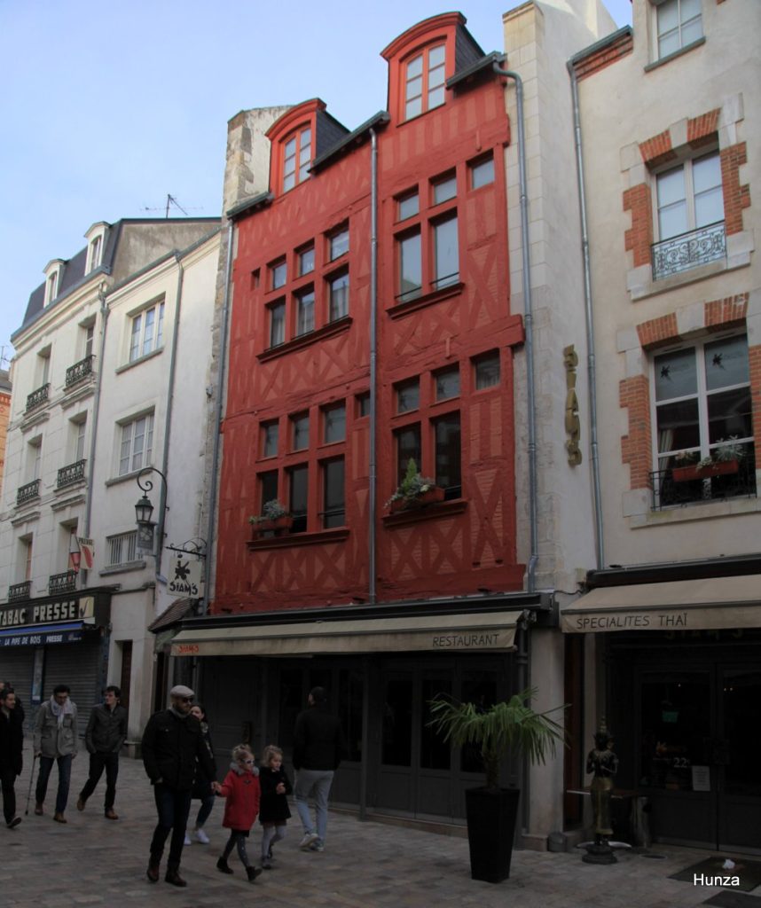 Maison à pans de bois au 8 rue de la Cholerie à Orléans