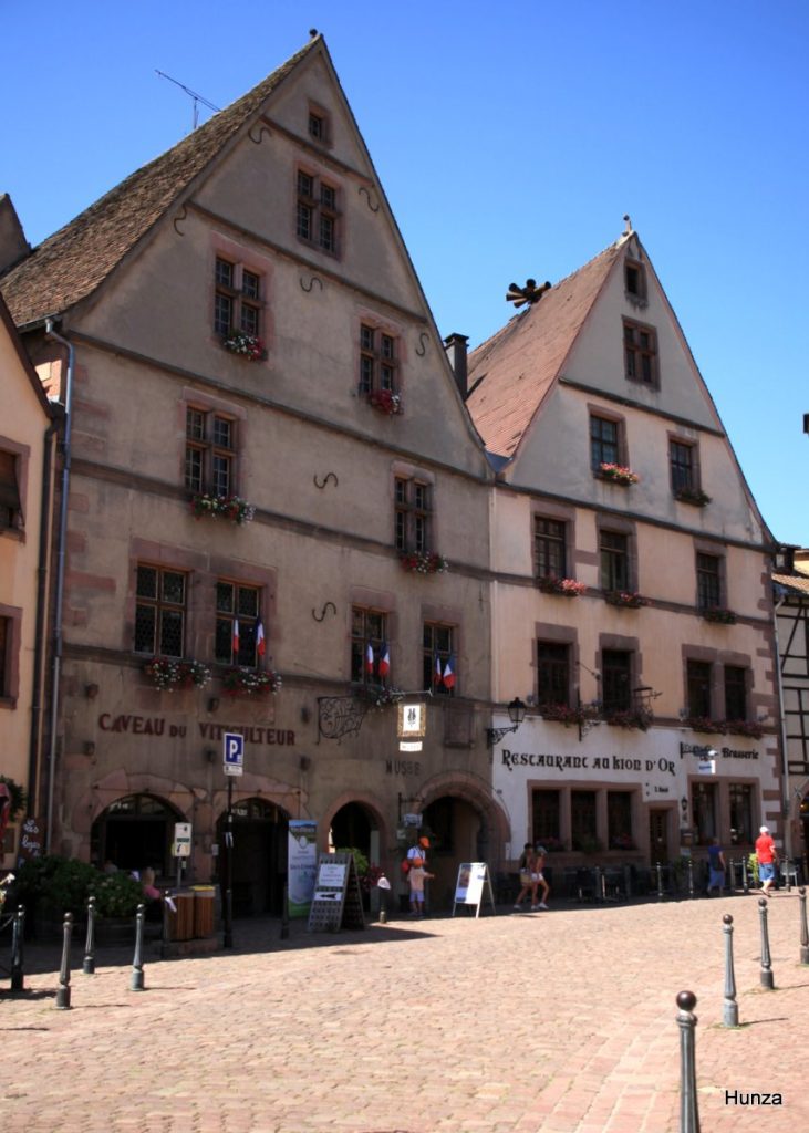 Les maisons jumelles à Kaysersberg
