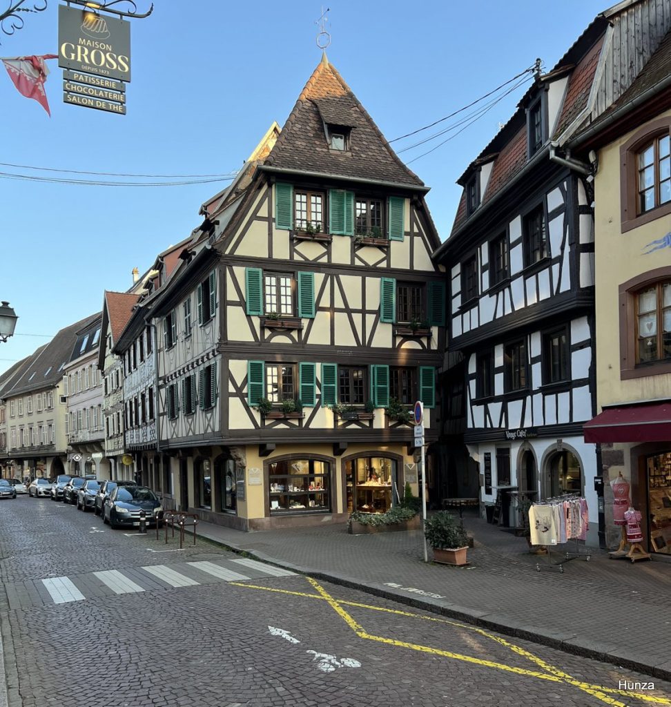 Maisons à colombages dans la rue du Général Gouraud à Obernai