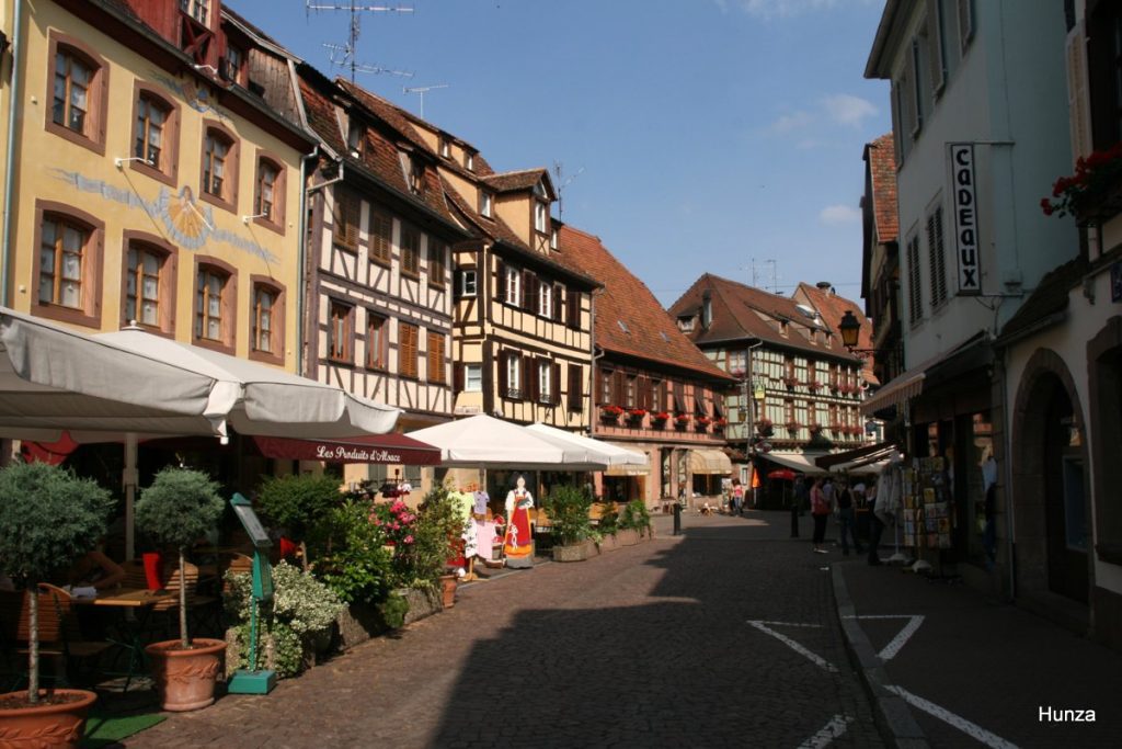 Rue du Marché à Obernai