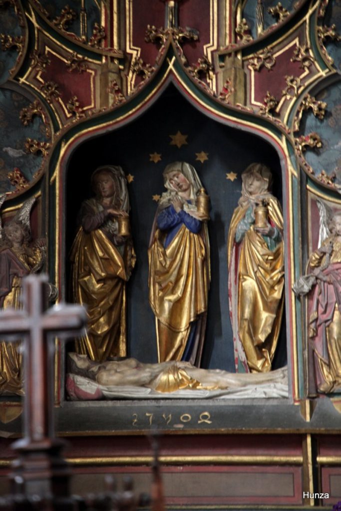 Le Saint-Sépulcre (1504) dans l’église Saints-Pierre-et-Paul d’Obernai