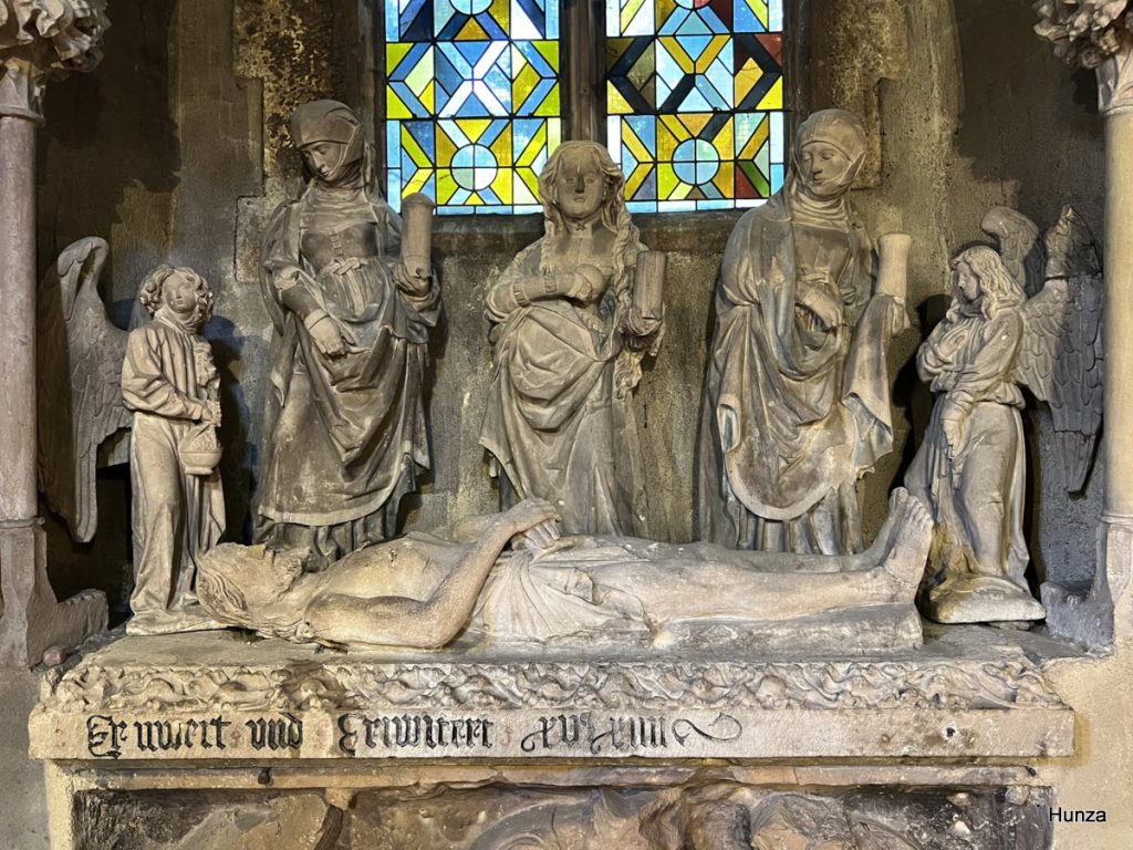 Le Saint-Sépulcre de l'église Sainte-Croix de Kaysersberg