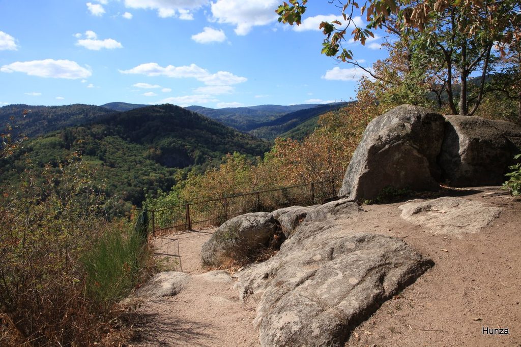 Point de vue depuis le rocher Sainte-Richarde à Andlau