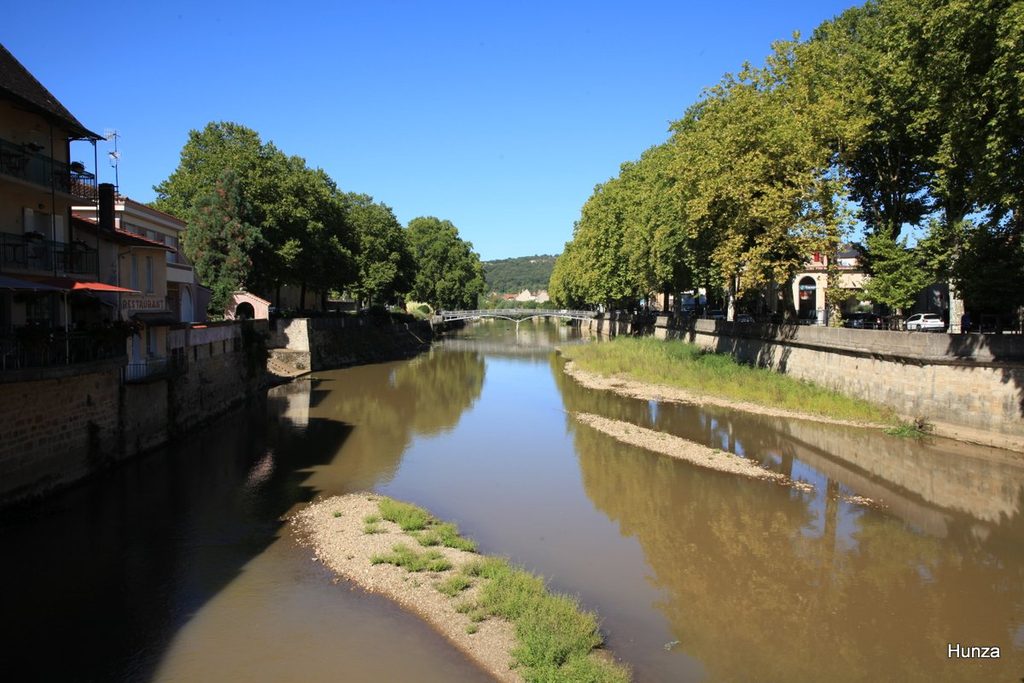 Le Célé à Figeac