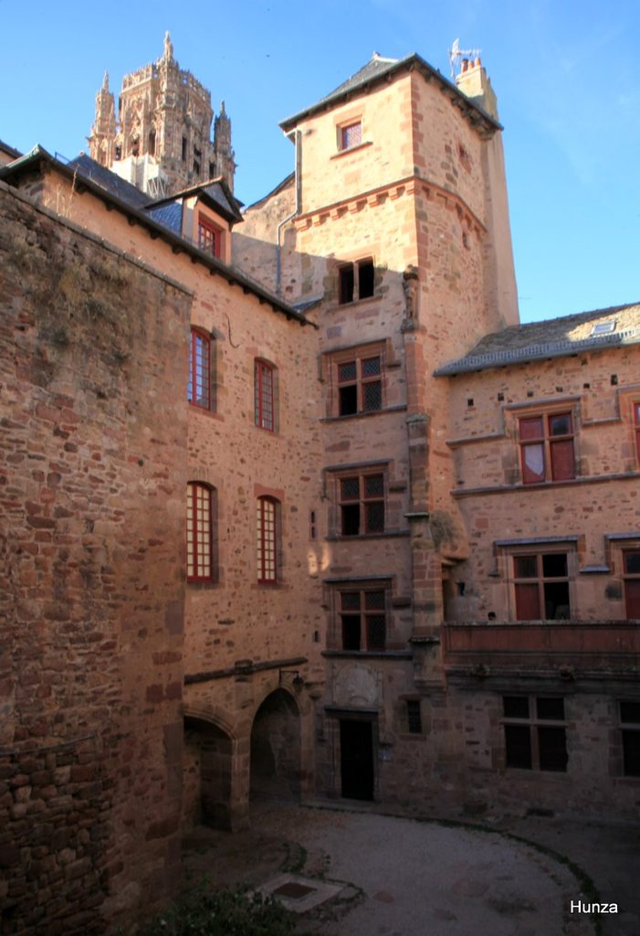 Cour intérieure de la maison Benoît à Rodez
