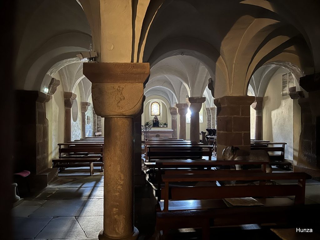 Crypte romane de l'église Saint-Pierre-et-Paul d'Andlau