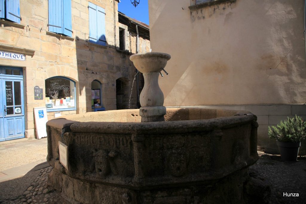 Fontaine du Griffoul à Najac