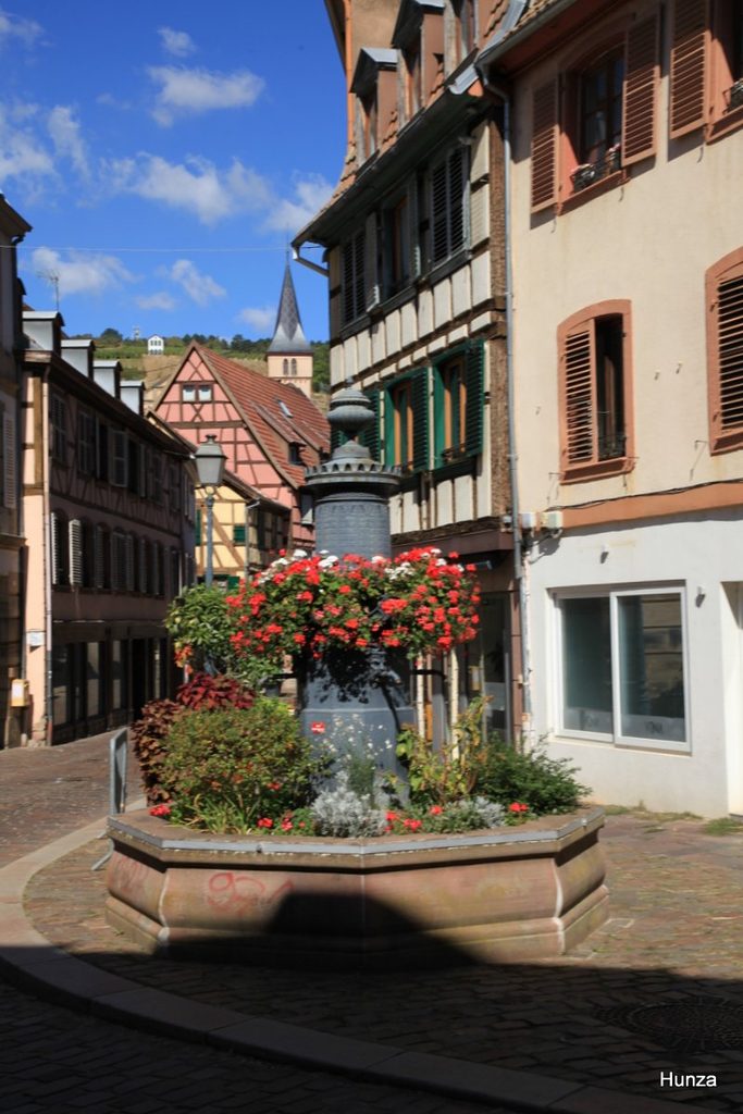 Fontaine de la place des Pommes à Barr