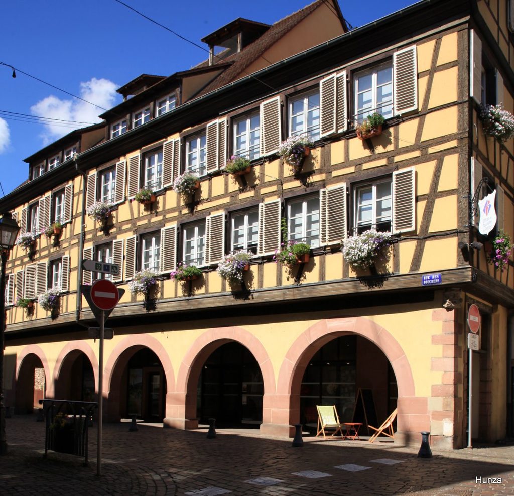 Maison de la rue des Bouchers à Barr abritant l'office de tourisme
