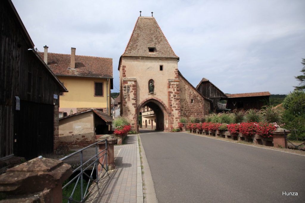 Porte basse ou Niedertor de Boersch, vue côté extérieur