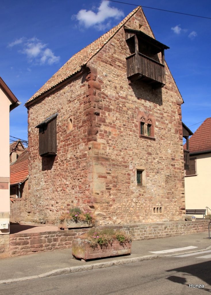 Maison romane de Rosheim en pierre