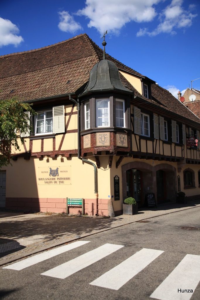 Maison dans la rue du maréchal Foch à Andlau