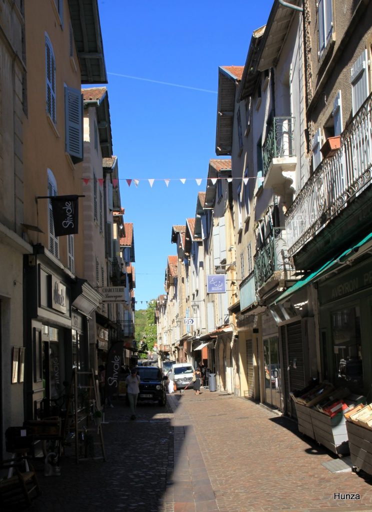Rue Marcellin Fabre à Villefranche-de-Rouergue