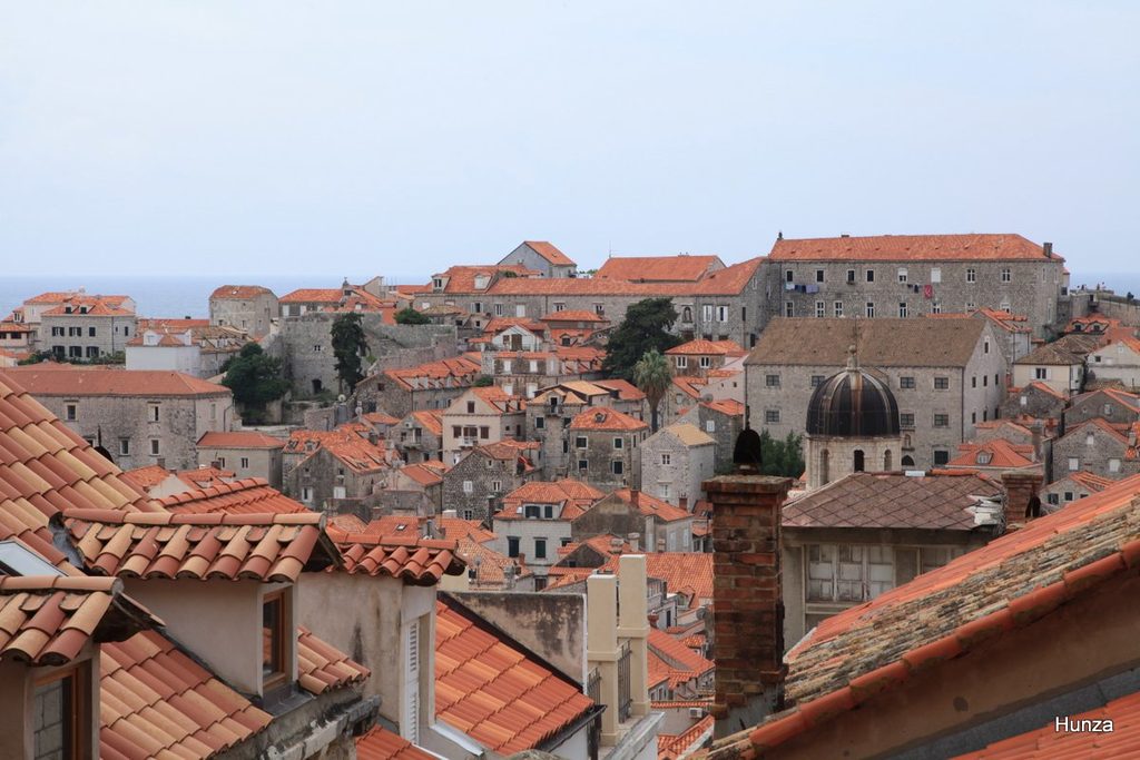 Dubrovnik et ses toits de tuiles oranges