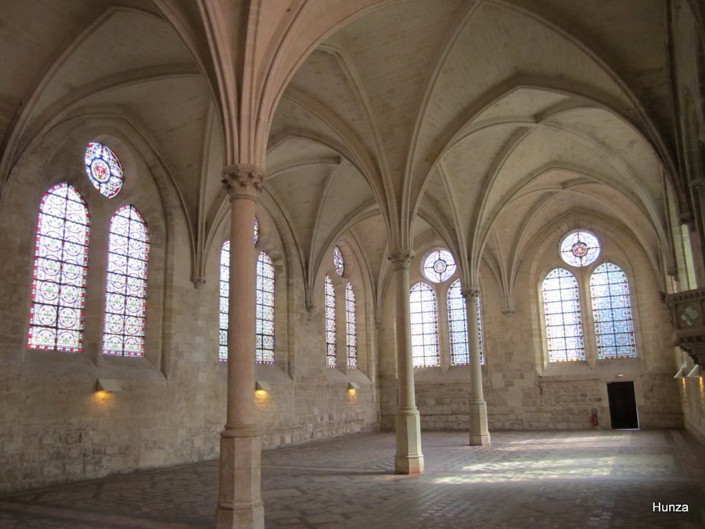 Réfectoire des moines de l’abbaye de Royaumont
