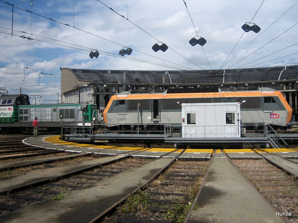 Locomotive BB 26088 au dépôt de Villeneuve-Saint-Georges