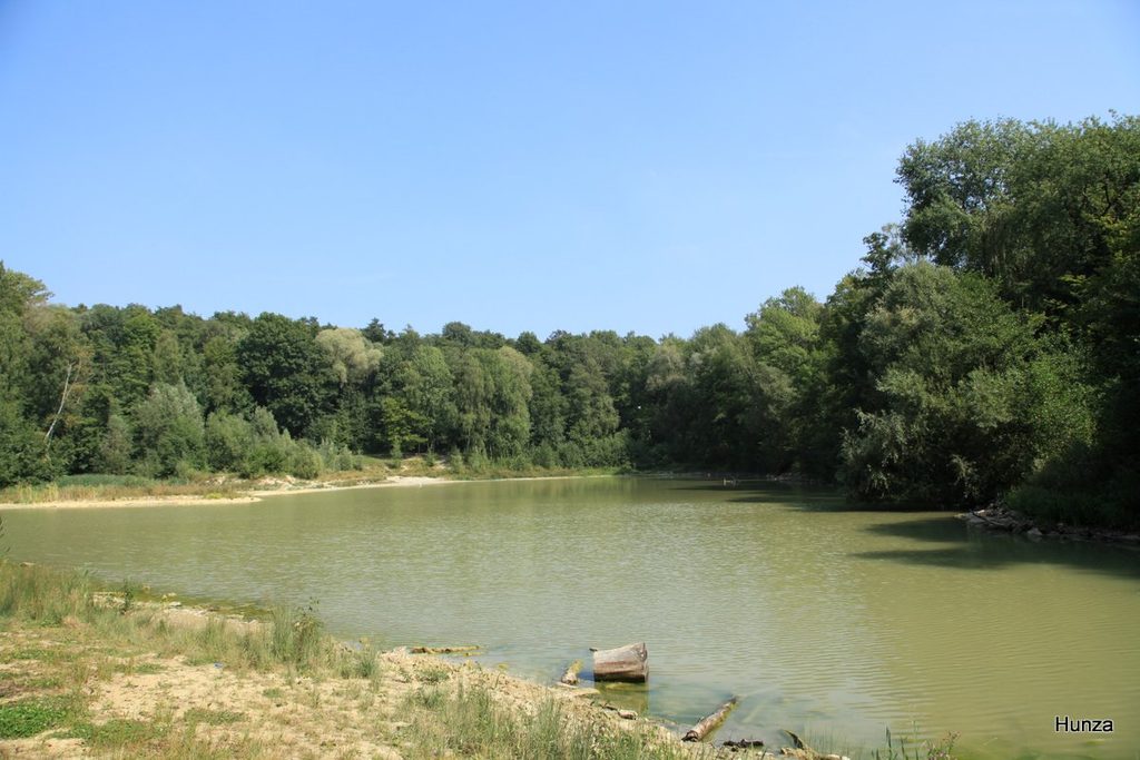 Lac Bleu dans la forêt domaniale de Carnelle